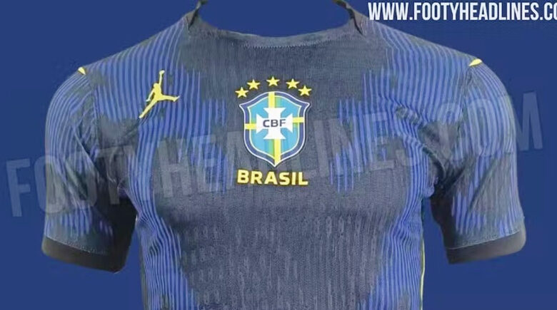 Segundo uniforme do Brasil para a Copa do Mundo de 2026 vaza; veja imagens