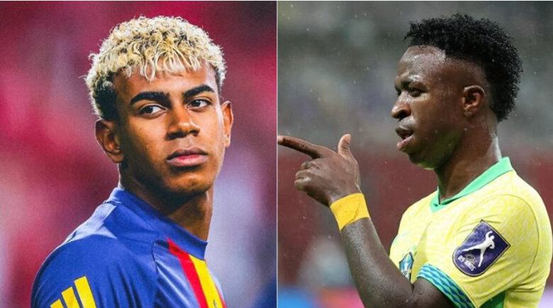 Lamine Yamal é o principal alvo de ataques racistas na Espanha; Vini Jr é o 2º