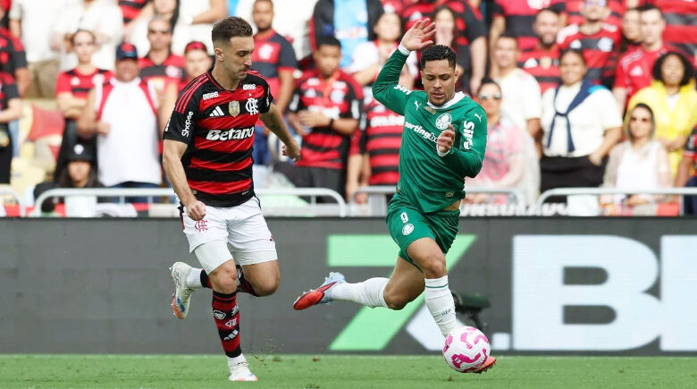 Conmebol define uniformes de Palmeiras e Flamengo para final da Libertadores; veja
