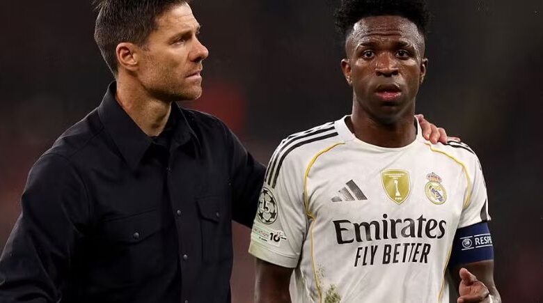 Vini Jr não pretende renovar com Real Madrid por atrito com Xabi Alonso; diz site