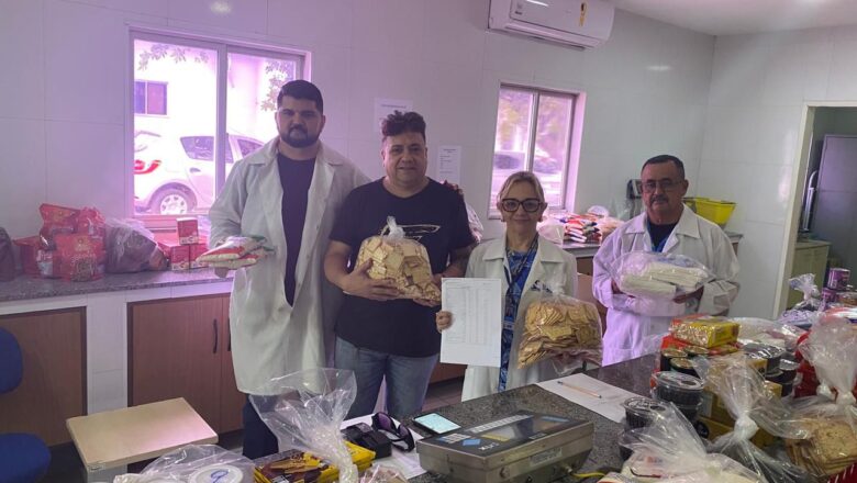 Alimentos e itens de consumo são doados a entidade social em Teresina