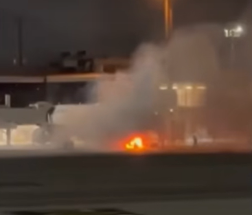 Avião é evacuado às pressas após esteira de bagagens pegar fogo em Guarulhos