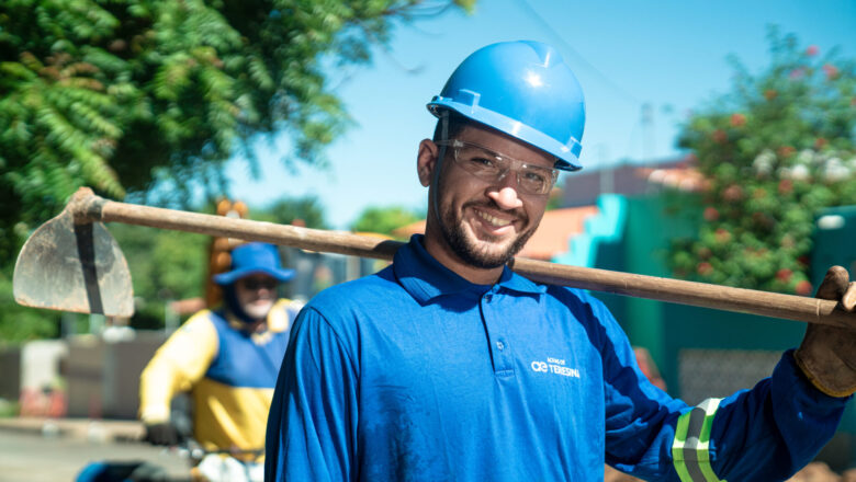 Águas de Teresina ultrapassa marca de 2 mil novas ligações de esgoto em 2025