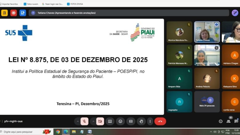 Piauí é o primeiro estado do Brasil a instituir Política Estadual de Segurança do Paciente do Brasil