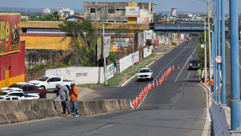 Elevado da Miguel Rosa terá liberação gradual do tráfego nesta segunda (29)