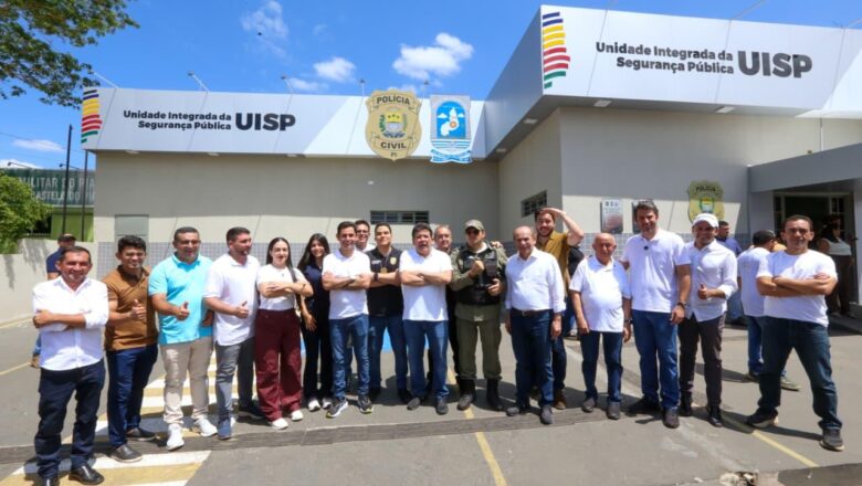 Castelo do Piauí recebe Unidade Integrada de Segurança revitalizada; município registrou apenas um homicídio este ano