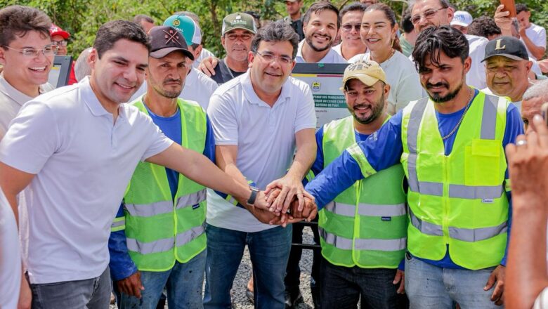 Rafael Fonteles entrega rodovia que encurta 38 km no trajeto entre Miguel Alves e Barras