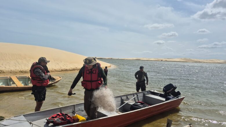 Operação Piracema apreende 10 mil metros de redes ilegais no Piauí