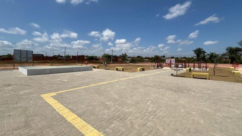 Idepi investe na revitalização de praças e fortalece o desenvolvimento urbano no interior do Piauí