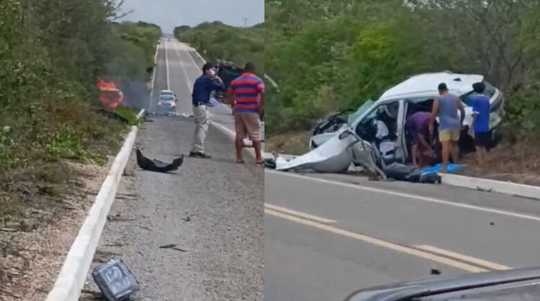 Acidente grave na BR 407 em Jaicós deixa três mortos