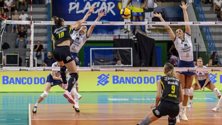 Definidas as semifinais da Copa Brasil feminina de vôlei; veja confrontos