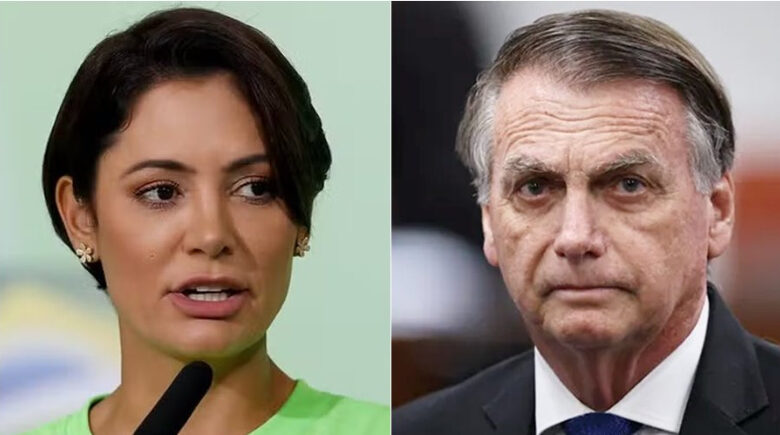 “Meu amor não está bem”, diz Michelle ao relatar queda de Bolsonaro em cela da PF