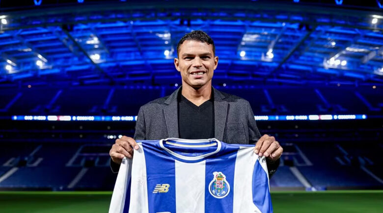 Técnico do Porto não garante Thiago Silva titular: ‘Não lhe fiz qualquer promessa’