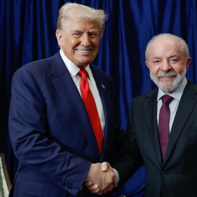 Trump diz que mantém boa relação com Lula e que o espera na Casa Branca