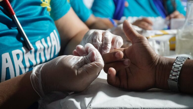 Sesapi realiza intervenção educativa e testagens para ISTs durante o Carnaval do litoral