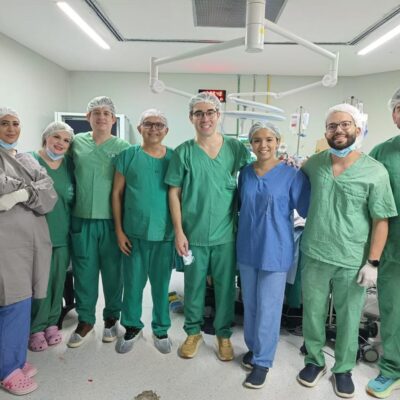 Hospital Infantil Lucídio Portella realiza primeira cirurgia endoscópica para retirada de tumor nasal raro