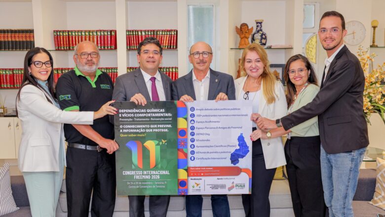 Freemind 2026: Piauí sediará congresso internacional para debater dependências químicas, tratamento e reinserção social