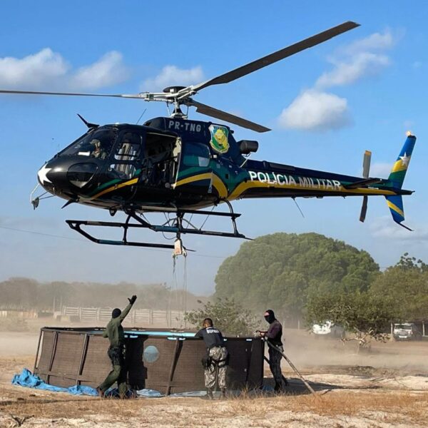 Com crescimento de 218% em três anos, operações aéreas fortalecem segurança pública e defesa social no Piauí