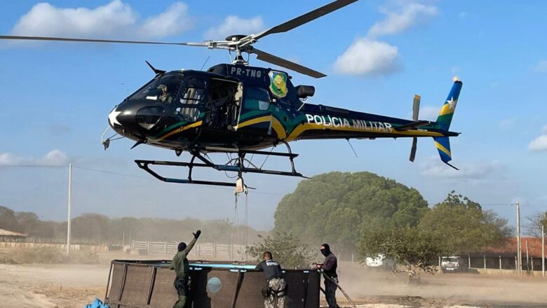 Com crescimento de 218% em três anos, operações aéreas fortalecem segurança pública e defesa social no Piauí