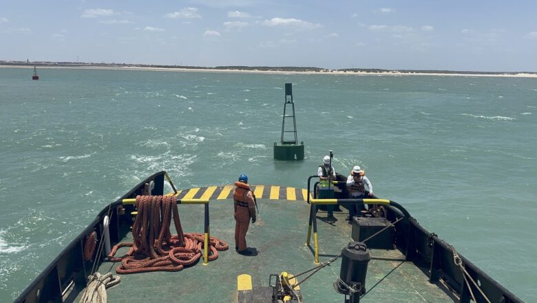 Companhia investe em sinalização para garantir navegação segura no Porto de Luís Correia