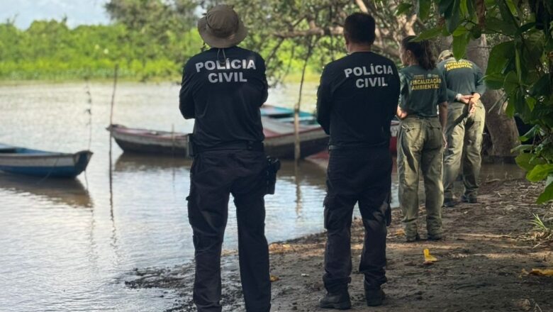 Fiscalização flagra venda irregular de caranguejo-uçá durante período de defeso no litoral do Piauí
