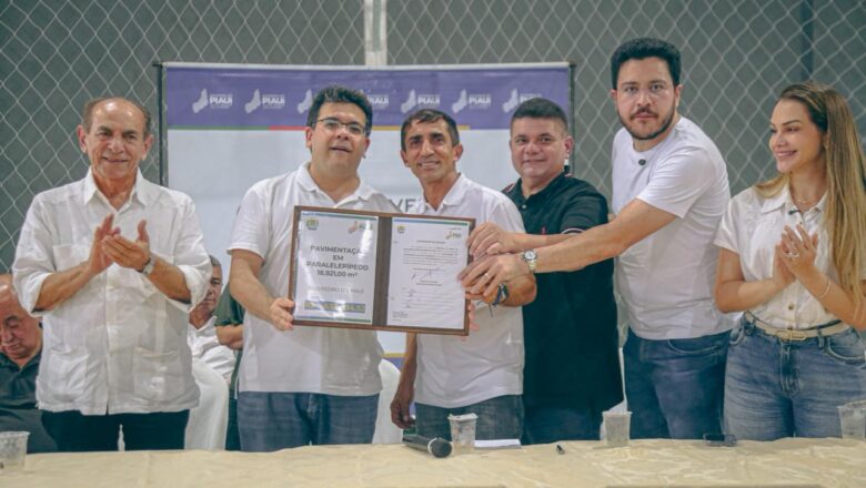 Rafael Fonteles anuncia R$ 5,7 milhões em novas obras e reforça mobilidade urbana em São Pedro do Piauí