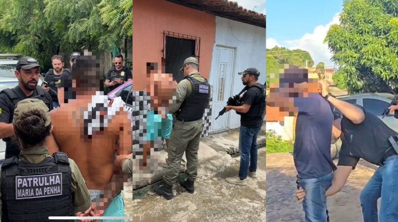 Três homens são presos em operação de combate à violência contra a mulher em Teresina