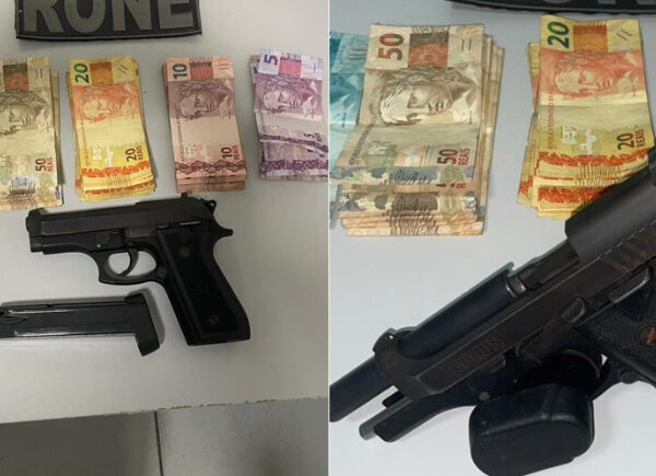 Polícia Militar apreende pistola e mais de R$ 1 mil na zona Norte de Teresina