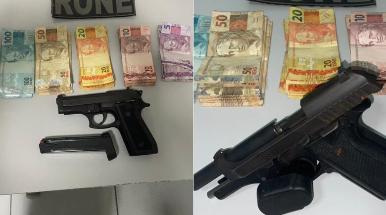 Polícia Militar apreende pistola e mais de R$ 1 mil na zona Norte de Teresina