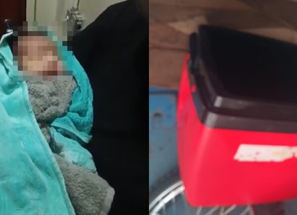 Bebê prematuro é resgatado dentro de cooler após naufrágio em Manaus