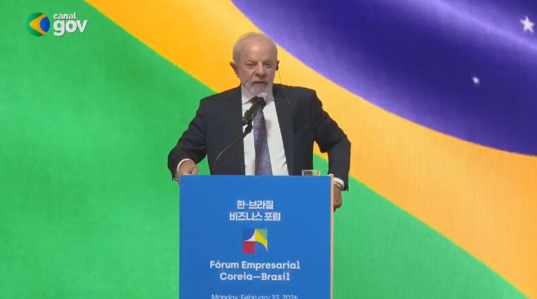Presidente Lula critica “uso do comércio como arma” em discurso na Coreia do Sul