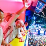 Lula acompanha carnaval de Salvador ao lado de Janja e autoridades baianas