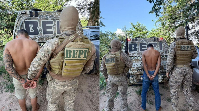 Suspeitos de assalto a sítio na Chapadinha Sul, em Teresina, são presos em Altos