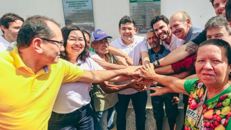 Rafael Fonteles entrega urbanização de horta comunitária em Floriano; obra beneficia 35 famílias