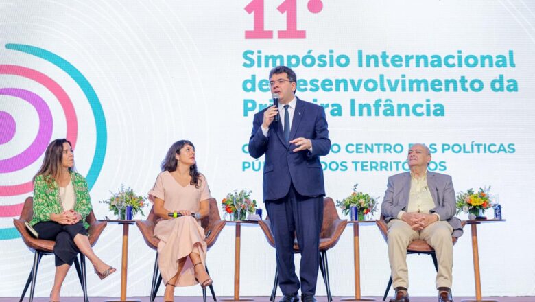 Com Piauí premiado por alfabetização, Rafael Fonteles reforça investimento na primeira infância em simpósio internacional