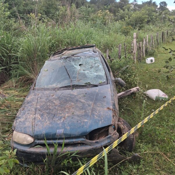 Acidente na PI-140 deixa um morto e dois feridos no Sul do Piauí