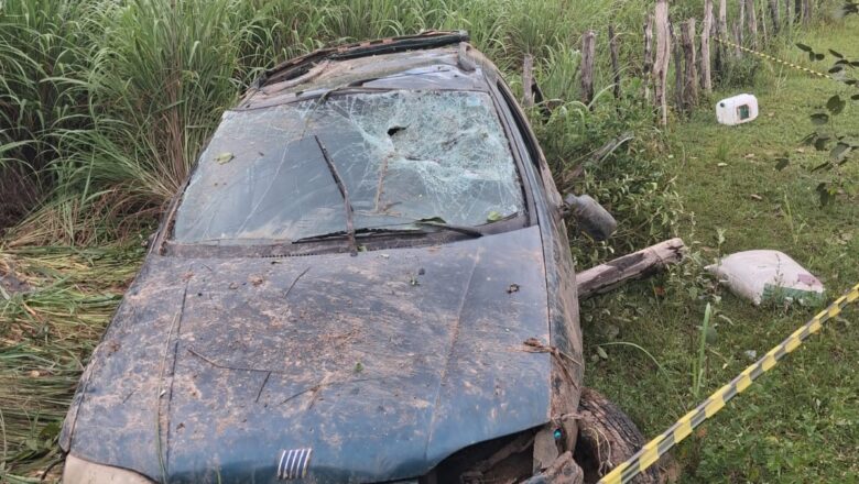 Acidente na PI-140 deixa um morto e dois feridos no Sul do Piauí
