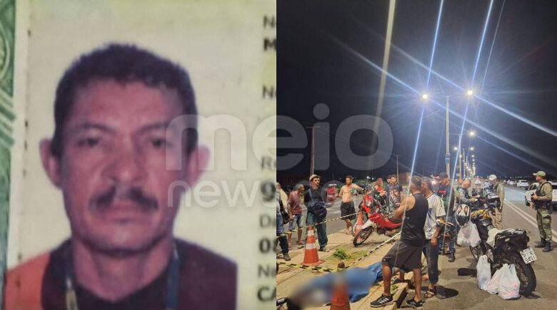 Homem morre após colisão com poste na zona Norte de Teresina; teria passado mal