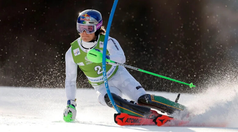 Lucas Pinheiro ganha título inédito para o Brasil na Copa de Esqui Alpino
