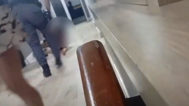 PM é filmado chutando rosto de mulher em São Paulo