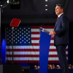 Flavio nos USA pede para eleição no Brasil ter “valores americanos“