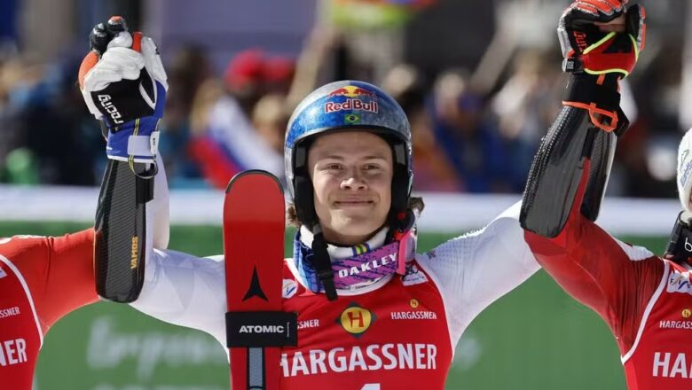 Lucas Pinheiro é campeão do slalom gigante na 1ª etapa da Copa do Mundo
