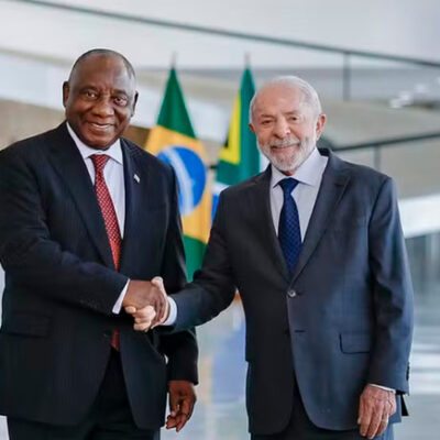 Lula cita risco de invasão em encontro com presidente da África do Sul