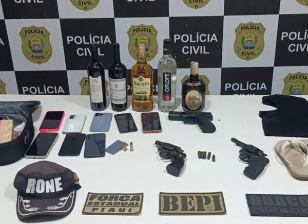 Menores são apreendidos suspeitos de amarrar pai e filha durante roubo em casa em Teresina