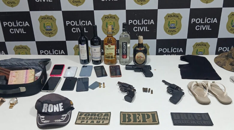 Menores são apreendidos suspeitos de amarrar pai e filha durante roubo em casa em Teresina