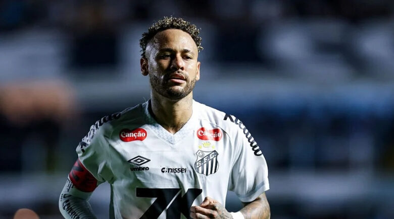 Neymar desabafa após ficar fora de jogo do Santos com a presença de Ancelotti