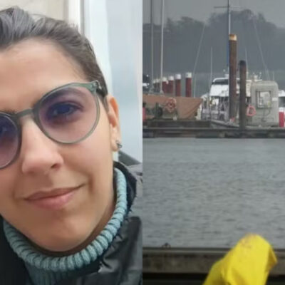 Familiares de brasileira desaparecida refazem percurso de barco que ela pode ter feito na Inglaterra