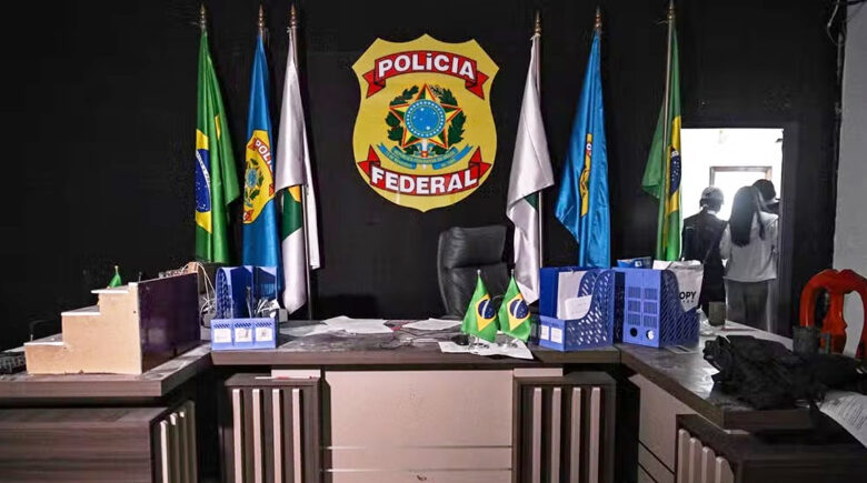 Criminosos na Ásia montam delegacia fake da PF brasileira para aplicar golpes online