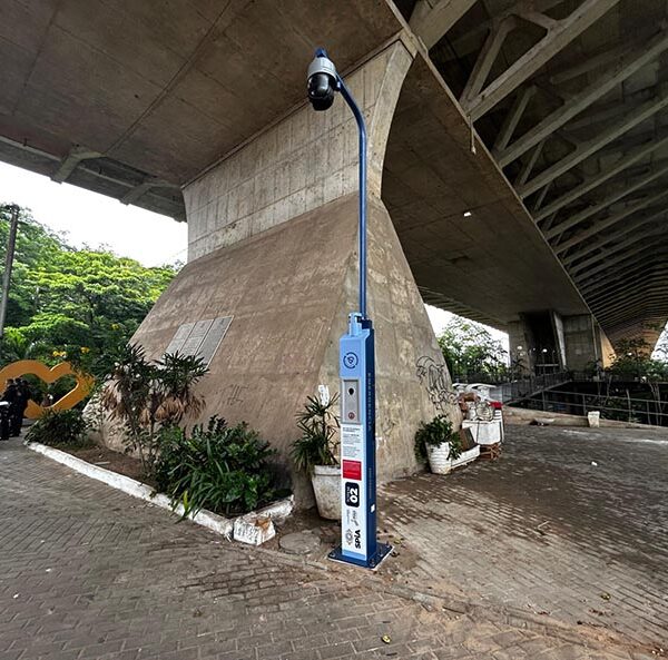 Teresina terá 15 totens de segurança com botão do pânico e câmeras