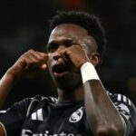 Vinicius Jr. classifica Real Madrid na Champions e provoca torcida do City com ‘chororô’